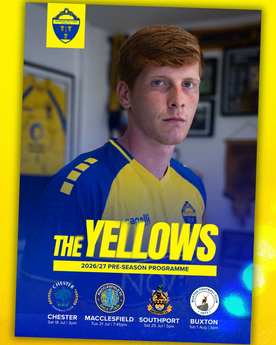 2026/27 Pre-Season Programme