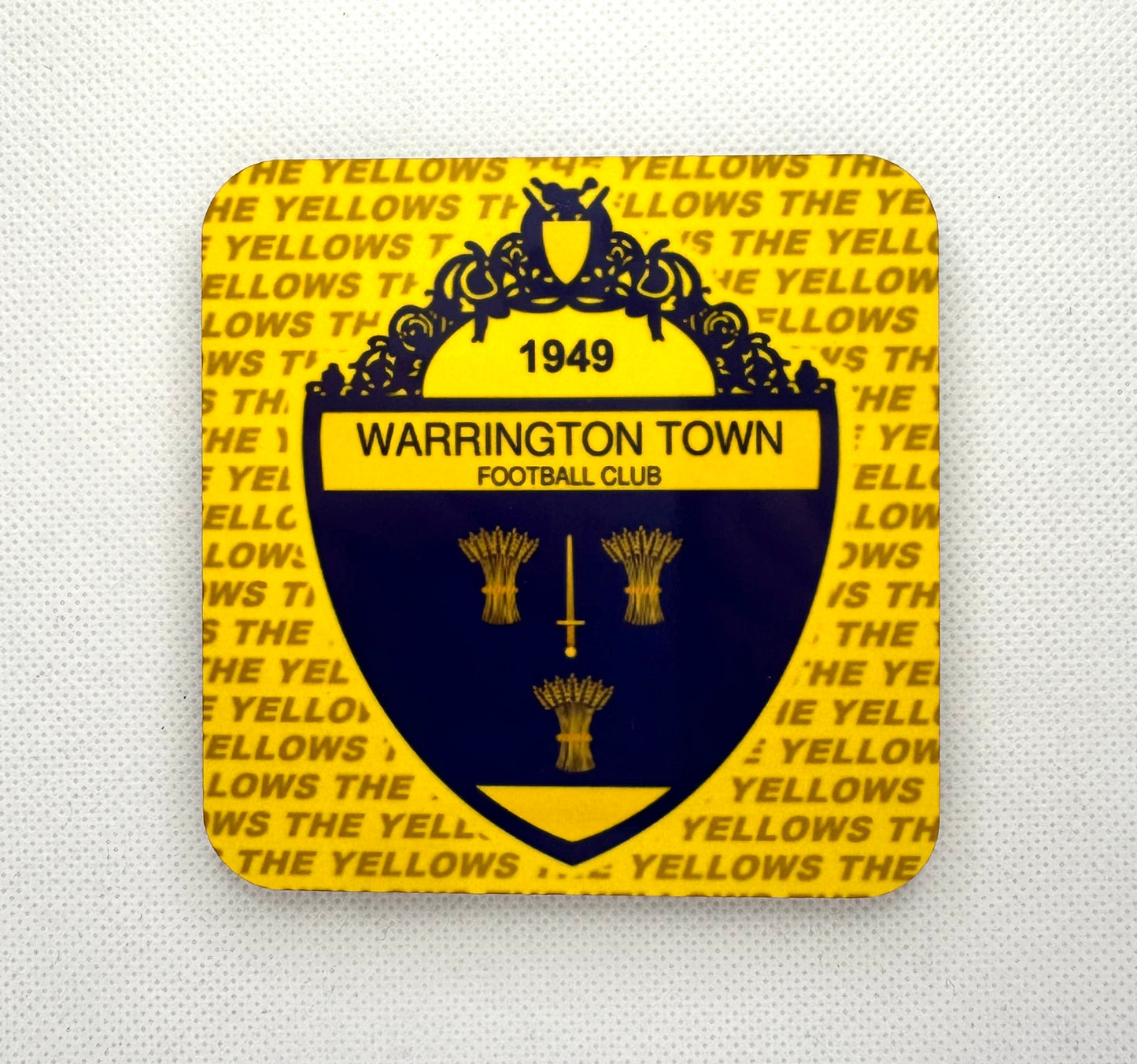 Warrington Town Club Coasters