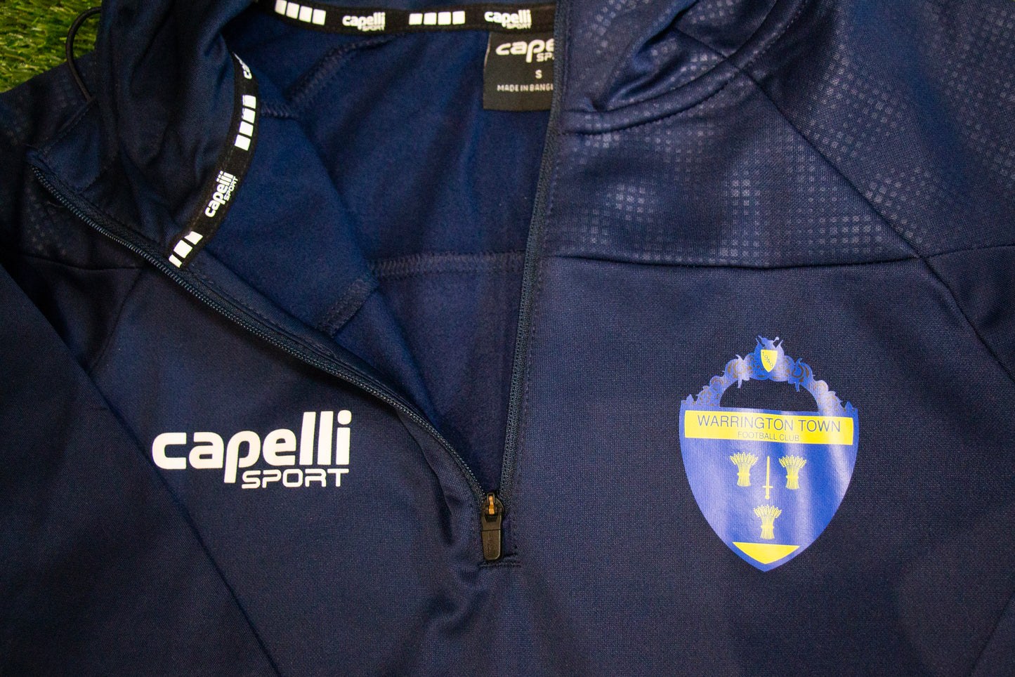 Warrington Town x Capelli 1/4 Zip Therma Fleece Hoodie