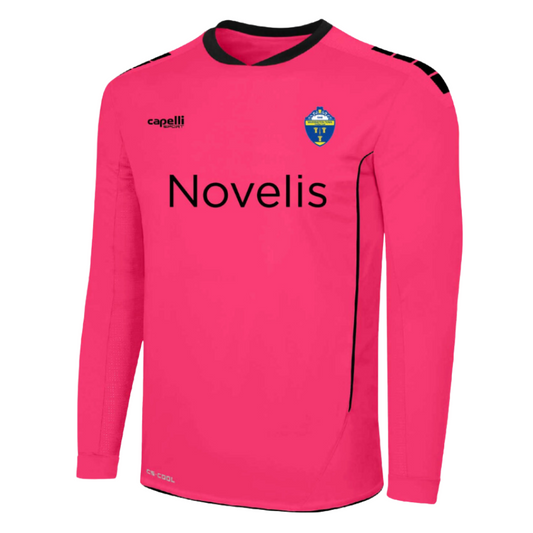 2024/25 Replica Goalkeeper Shirt Long Sleeve Pink