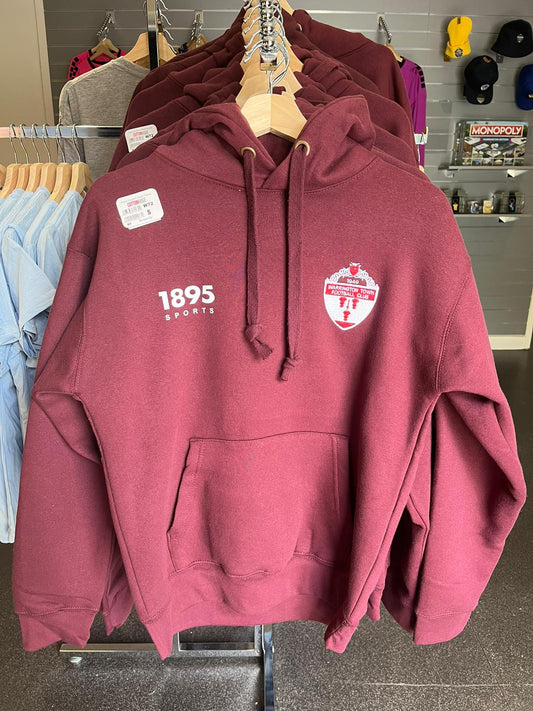 WTFC x 1895 Sports Claret Hoodie