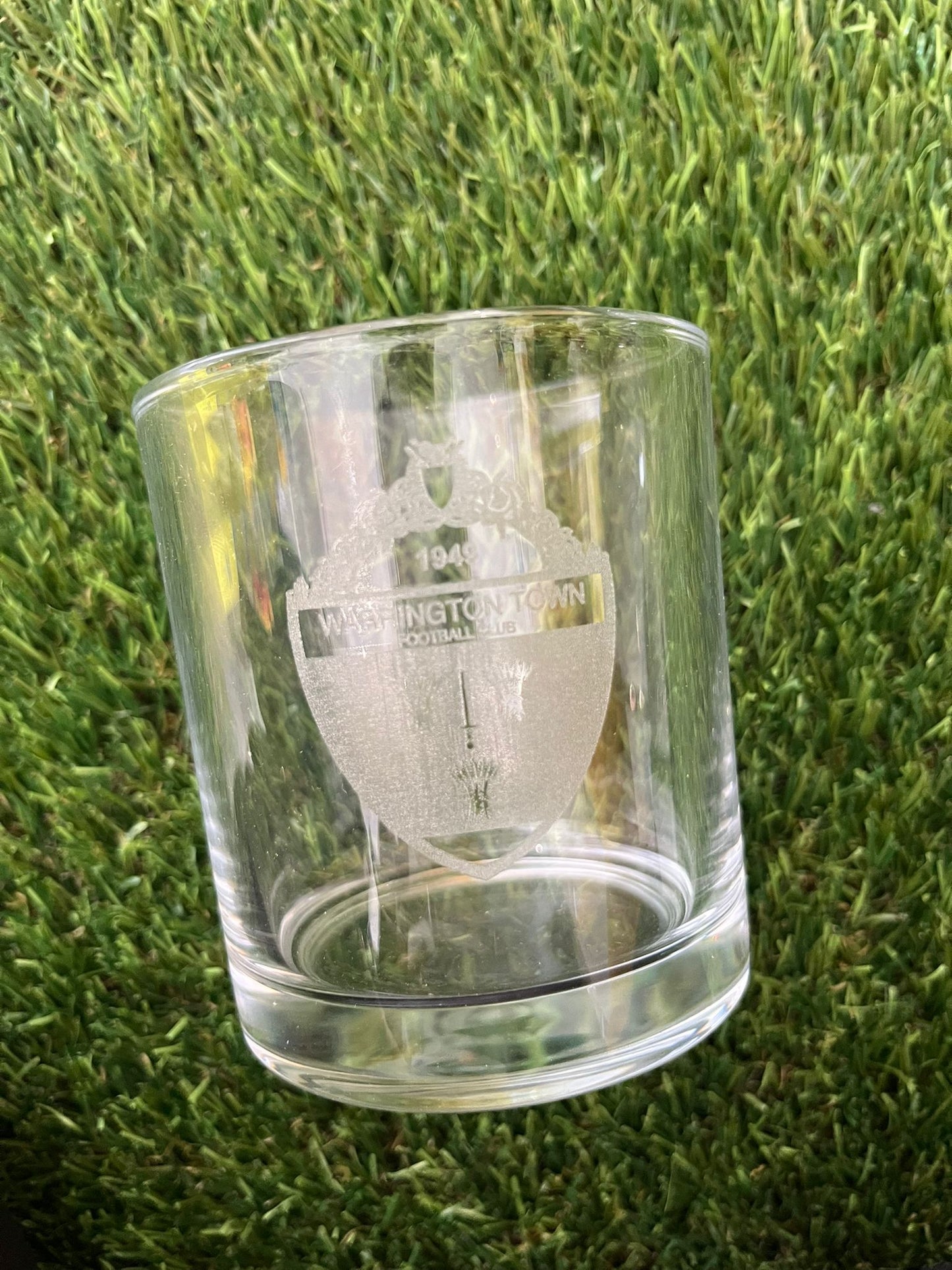 WTFC Engraved Whiskey Glass