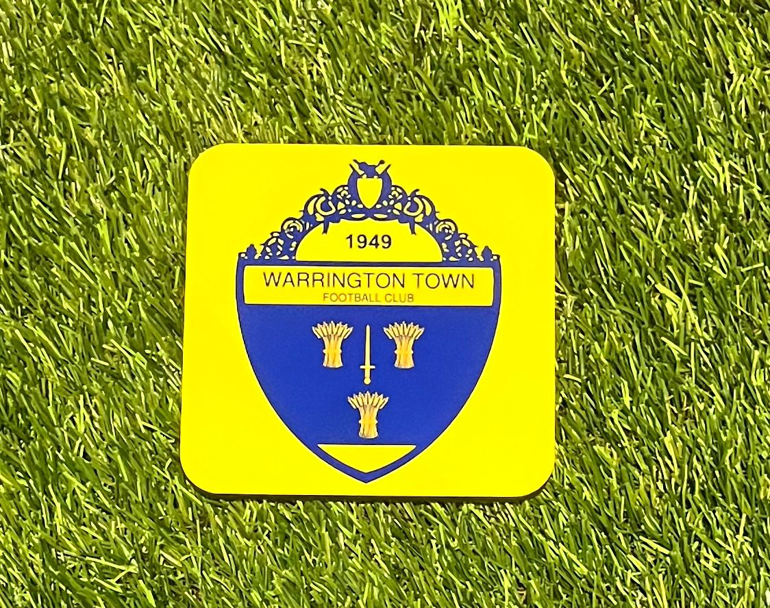 Warrington Town Club Coasters