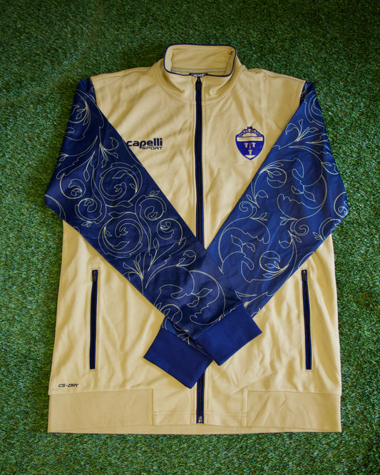 Away Range Gold Zip Jacket